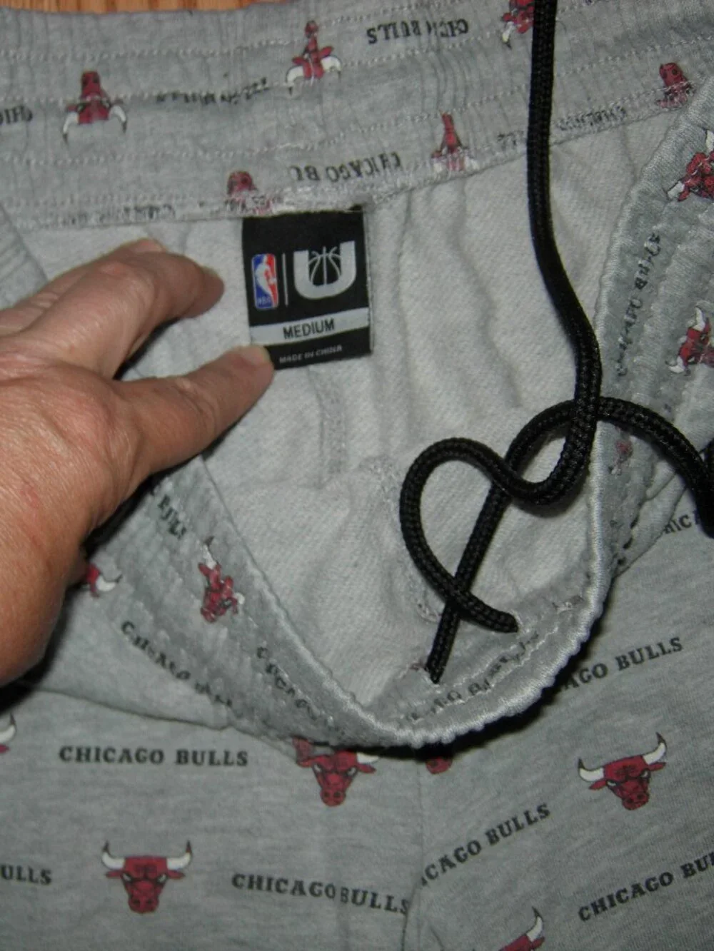 NBA Chicago Bulls Fleece Lounge Shorts M